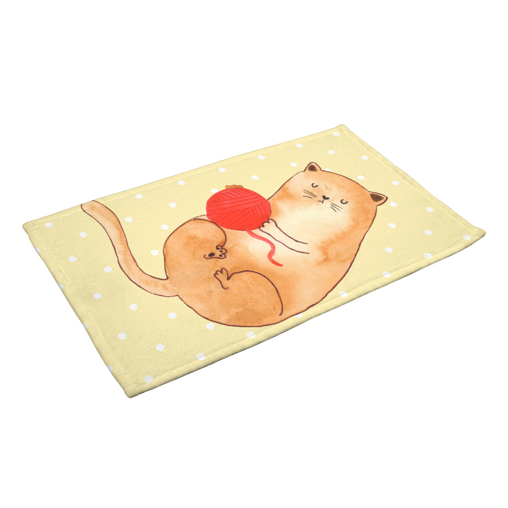 Gäste Handtuch Katzen Wollknäul Gästetuch, Reisehandtuch, Sport Handtuch, Frottier, Kinder Handtuch, Katze, Katzenmotiv, Katzenfan, Katzendeko, Katzenfreund, Katzenliebhaber, Katzenprodukte, Katzenartikel, Katzenaccessoires, Katzensouvenirs, Katzenliebhaberprodukte, Katzenmotive, Katzen, Kater, Mietze, Cat, Cats, Katzenhalter, Katzenbesitzerin, Haustier, Wollknäuel, Wolle, Spielen, Spiel, verspielt