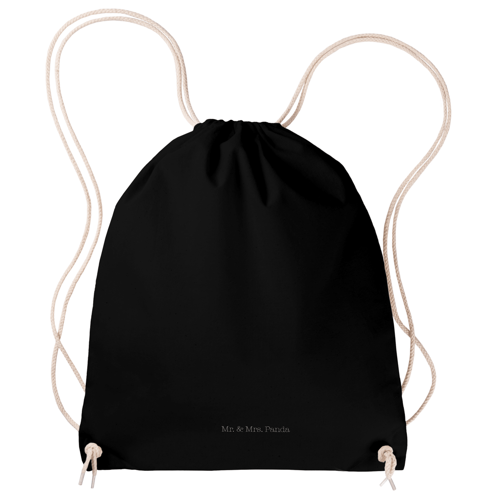Sportbeutel Lama springend Turnbeutel, Beutel, Sporttasche, Tasche, Stoffbeutel, Lama, Alpaka, Lamas, Lieblingstag, Happy day, fröhlich, Glück, Freundin, Liebeskummer, Neustart, guten Morgen, Start, Prüfung, Abitur