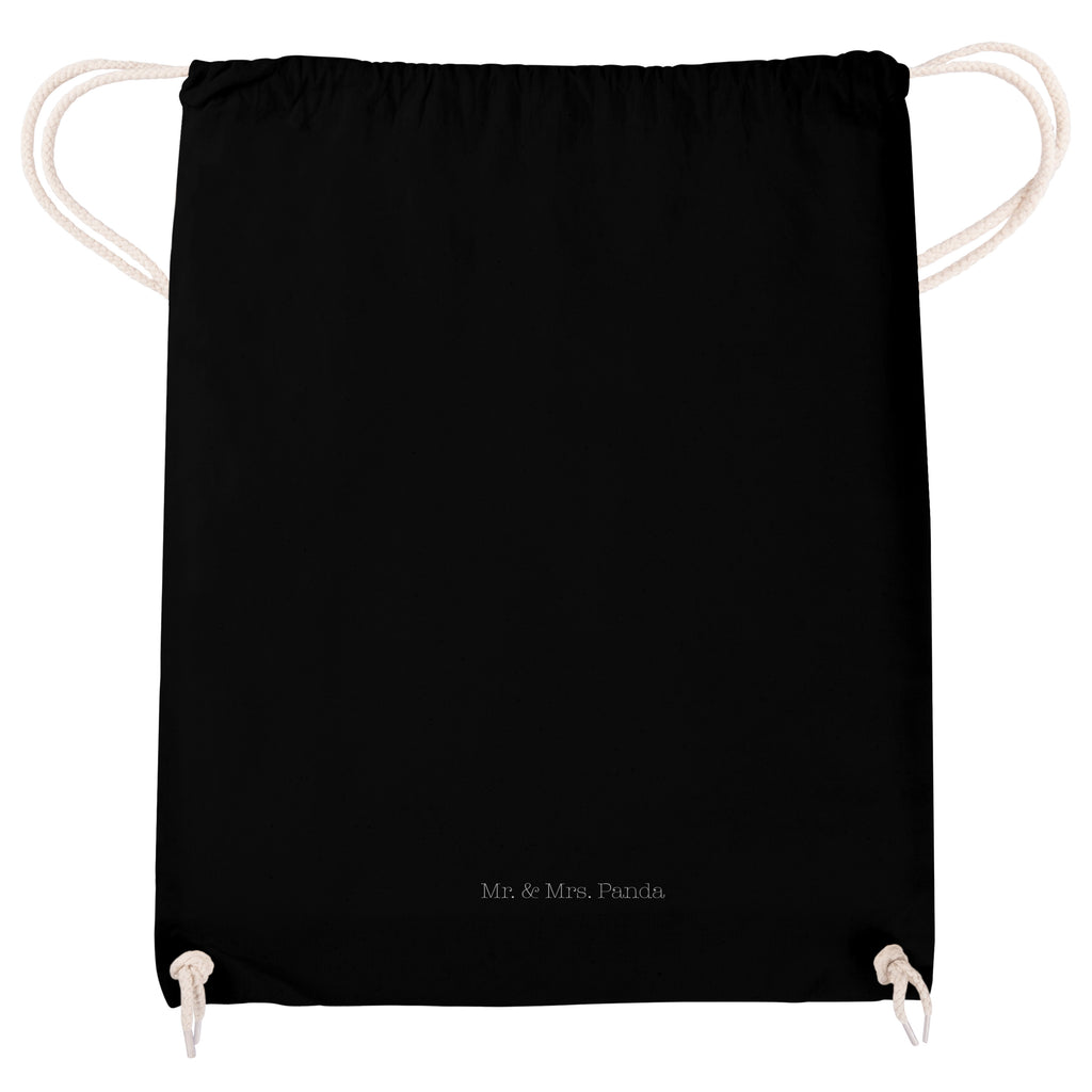 Sportbeutel Lama springend Turnbeutel, Beutel, Sporttasche, Tasche, Stoffbeutel, Lama, Alpaka, Lamas, Lieblingstag, Happy day, fröhlich, Glück, Freundin, Liebeskummer, Neustart, guten Morgen, Start, Prüfung, Abitur