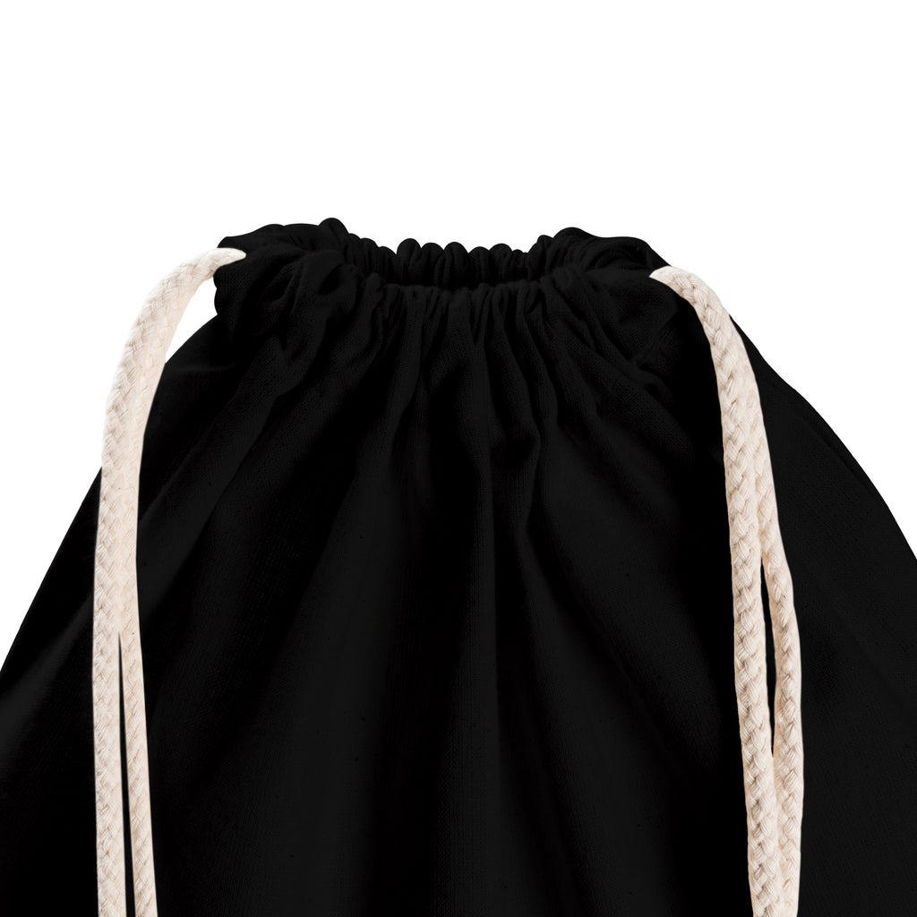 Sportbeutel Lama springend Turnbeutel, Beutel, Sporttasche, Tasche, Stoffbeutel, Lama, Alpaka, Lamas, Lieblingstag, Happy day, fröhlich, Glück, Freundin, Liebeskummer, Neustart, guten Morgen, Start, Prüfung, Abitur