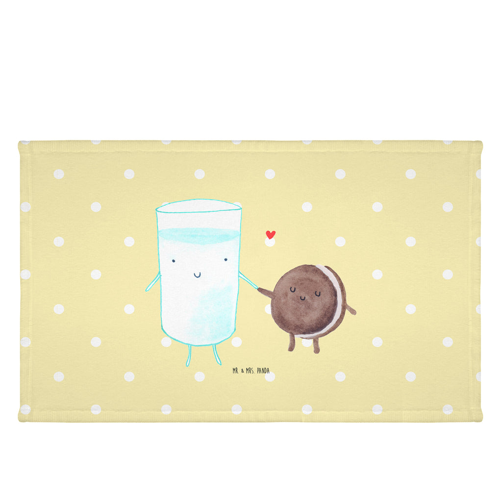 50 x 100 Handtuch Milch & Keks Handtuch, Badehandtuch, Badezimmer, Handtücher, groß, Kinder, Baby, Tiermotive, Gute Laune, lustige Sprüche, Tiere, Milk, Cookie, Milch, Keks, Kekse, Kaffee, Einladung Frühstück, Motiv süß, romantisch, perfektes Paar