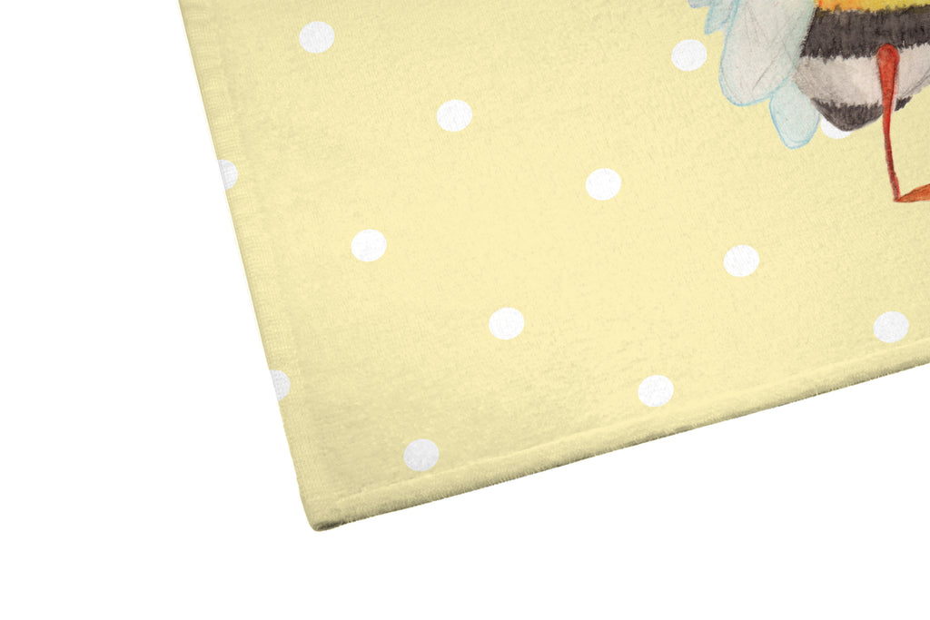 50 x 100 Handtuch Hummeln mit Kleeblatt Handtuch, Badehandtuch, Badezimmer, Handtücher, groß, Kinder, Baby, Tiermotive, Gute Laune, lustige Sprüche, Tiere, Hummel, Biene, Spruch positiv, Biene Deko, Spruch schön, glücklich sein, glücklich werden, Spruch fröhlich