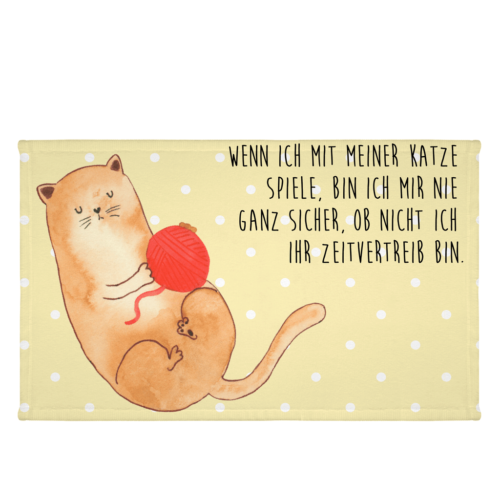 Gäste Handtuch Katzen Wollknäul Gästetuch, Reisehandtuch, Sport Handtuch, Frottier, Kinder Handtuch, Katze, Katzenmotiv, Katzenfan, Katzendeko, Katzenfreund, Katzenliebhaber, Katzenprodukte, Katzenartikel, Katzenaccessoires, Katzensouvenirs, Katzenliebhaberprodukte, Katzenmotive, Katzen, Kater, Mietze, Cat, Cats, Katzenhalter, Katzenbesitzerin, Haustier, Wollknäuel, Wolle, Spielen, Spiel, verspielt