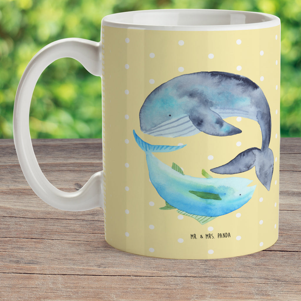 Kindertasse Walfisch & Thunfisch Kunststoff Tasse, Kindergarten, Tasse, Trinkbecher, Camping Becher, Kaffeetasse, Kunststoffbecher, Kindergartenbecher, Outdoorgeschirr, Kunststoffgeschirr, Reisebecher, Reisetasse, Kinderbecher, Tiermotive, Gute Laune, lustige Sprüche, Tiere, Wal, Wahl, Tunfisch, Wortwitz lustig, Spruch lustig, Flachwitz, Witz, Spruch des Tages, Flachwitz Geschenk