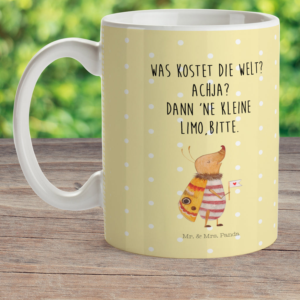 Kindertasse Nachtfalter mit Fähnchen Kunststoff Tasse, Kindergarten, Tasse, Trinkbecher, Camping Becher, Kaffeetasse, Kunststoffbecher, Kindergartenbecher, Outdoorgeschirr, Kunststoffgeschirr, Reisebecher, Reisetasse, Kinderbecher, Tiermotive, Gute Laune, lustige Sprüche, Tiere, Nachtfalter, Käfer, Spruch lustig, Spruch witzig, süß, niedlich, Küche Deko, Was kostet die Welt