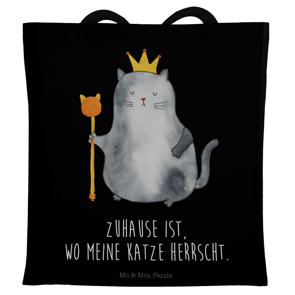 Tragetasche Katzen Koenig Beuteltasche, Beutel, Einkaufstasche, Jutebeutel, Stoffbeutel, Katze, Katzenmotiv, Katzenfan, Katzendeko, Katzenfreund, Katzenliebhaber, Katzenprodukte, Katzenartikel, Katzenaccessoires, Katzensouvenirs, Katzenliebhaberprodukte, Katzenmotive, Katzen, Kater, Mietze, Cat, Cats, Katzenhalter, Katzenbesitzerin, Haustier, König, Königin, Queen, Familie, Mietzhaus, Wohnung, erste eigenen Wohnung, Umzug, Einzug