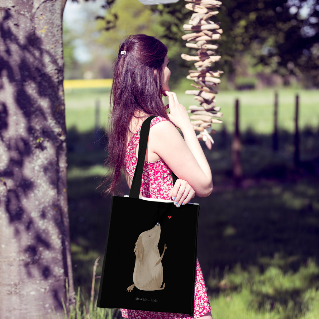 Tragetasche Hund Liebe Beuteltasche, Beutel, Einkaufstasche, Jutebeutel, Stoffbeutel, Hund, Hundemotiv, Haustier, Hunderasse, Tierliebhaber, Hundebesitzer, Sprüche, Liebe, Hundeglück, Hundeliebe, Hunde, Frauchen