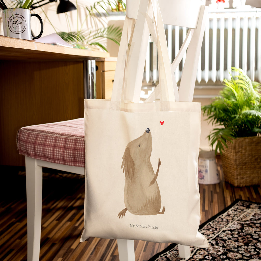 Tragetasche Hund Liebe Beuteltasche, Beutel, Einkaufstasche, Jutebeutel, Stoffbeutel, Hund, Hundemotiv, Haustier, Hunderasse, Tierliebhaber, Hundebesitzer, Sprüche, Liebe, Hundeglück, Hundeliebe, Hunde, Frauchen