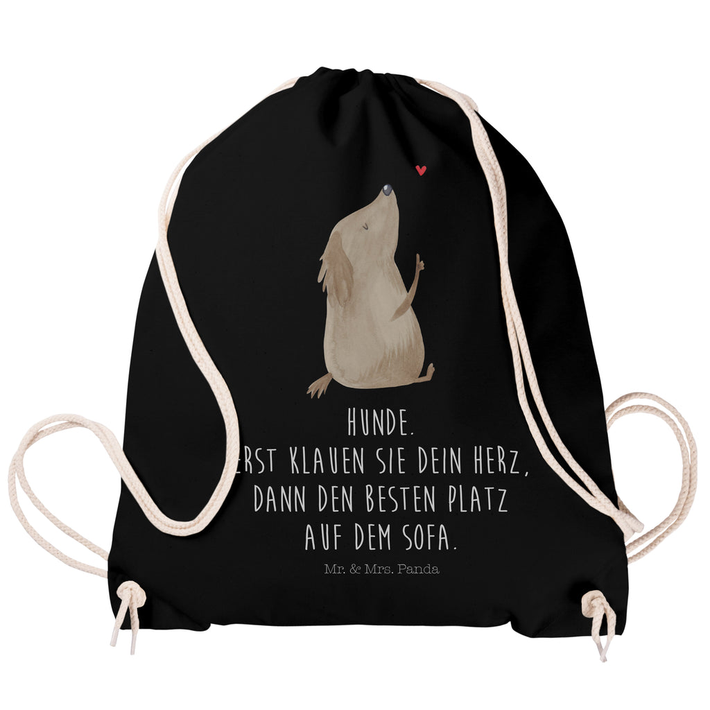 Sportbeutel Hund Liebe Turnbeutel, Beutel, Sporttasche, Tasche, Stoffbeutel, Hund, Hundemotiv, Haustier, Hunderasse, Tierliebhaber, Hundebesitzer, Sprüche, Liebe, Hundeglück, Hundeliebe, Hunde, Frauchen