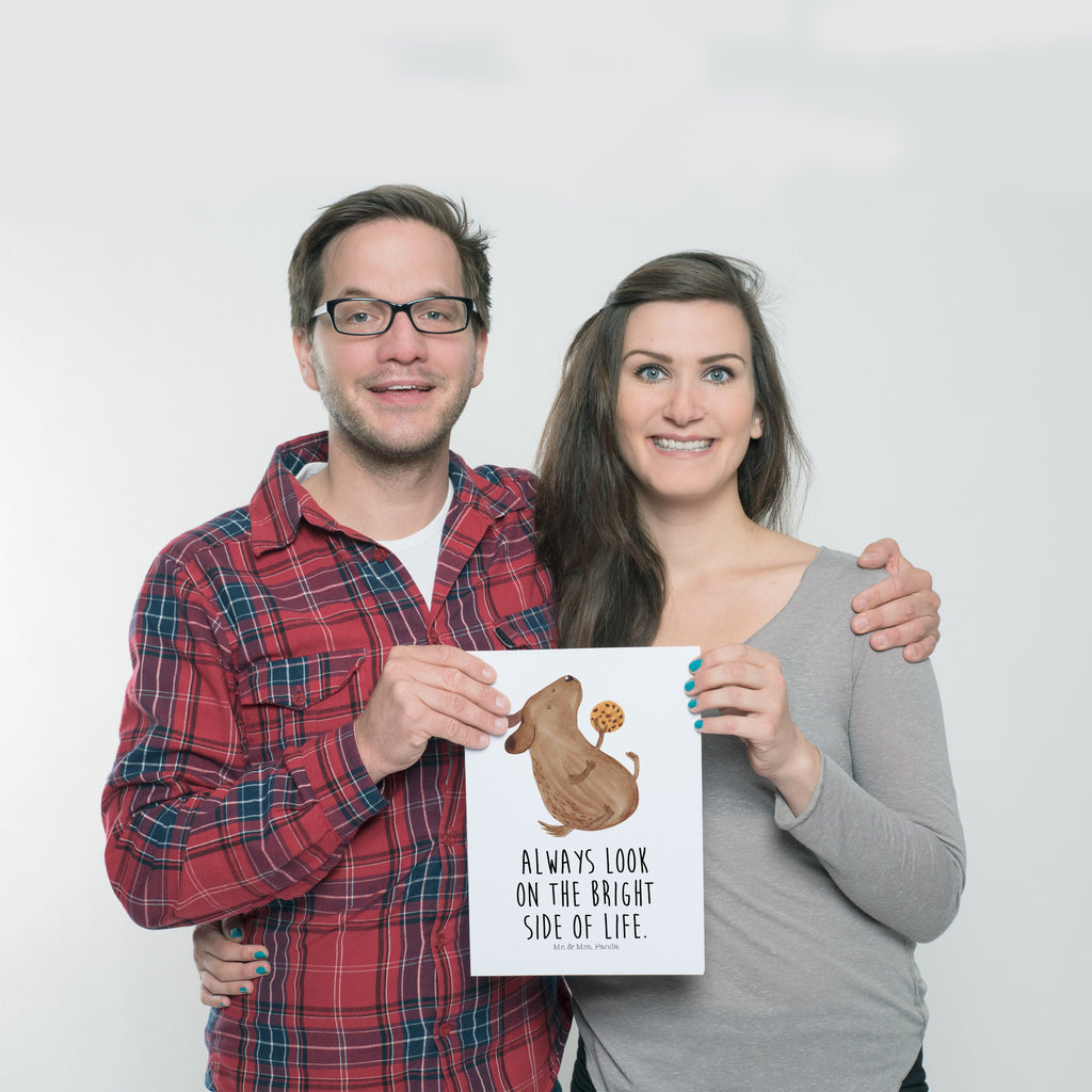 Poster Hund Keks Poster, Wandposter, Bild, Wanddeko, Küchenposter, Kinderposter, Wanddeko Bild, Raumdekoration, Wanddekoration, Handgemaltes Poster, Mr. & Mrs. Panda Poster, Designposter, Kunstdruck, Posterdruck, Hund, Hundemotiv, Haustier, Hunderasse, Tierliebhaber, Hundebesitzer, Sprüche, Hundekekse, Leckerli, Hundeleckerli, Hundesnacks
