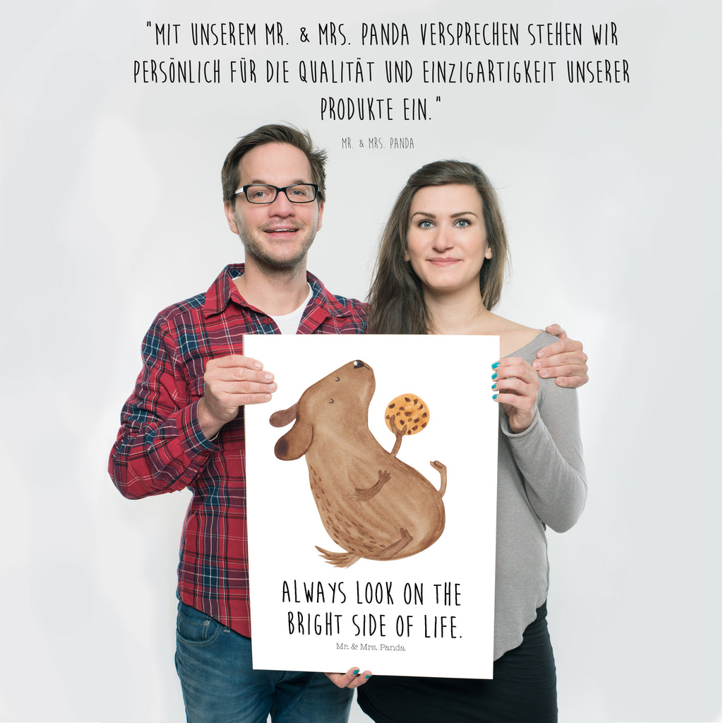 Poster Hund Keks Poster, Wandposter, Bild, Wanddeko, Küchenposter, Kinderposter, Wanddeko Bild, Raumdekoration, Wanddekoration, Handgemaltes Poster, Mr. & Mrs. Panda Poster, Designposter, Kunstdruck, Posterdruck, Hund, Hundemotiv, Haustier, Hunderasse, Tierliebhaber, Hundebesitzer, Sprüche, Hundekekse, Leckerli, Hundeleckerli, Hundesnacks