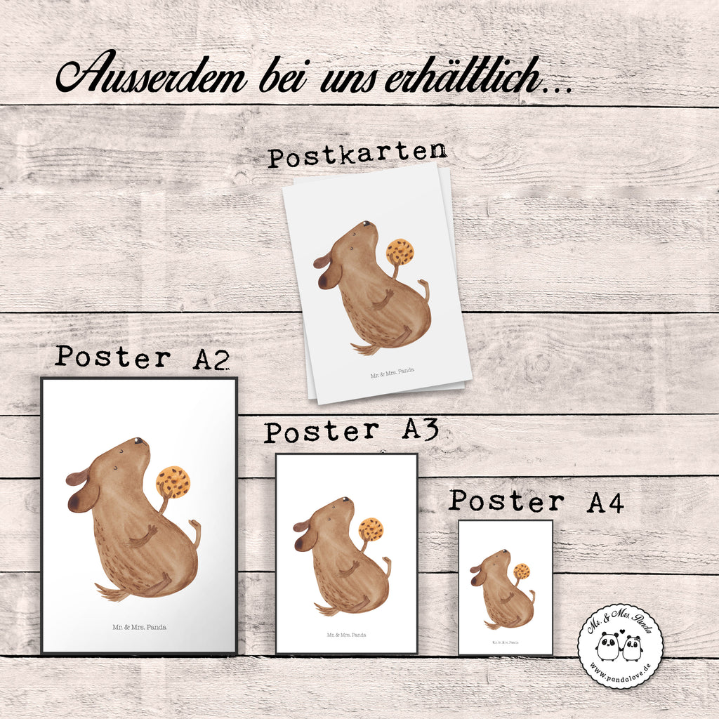 Poster Hund Keks Poster, Wandposter, Bild, Wanddeko, Küchenposter, Kinderposter, Wanddeko Bild, Raumdekoration, Wanddekoration, Handgemaltes Poster, Mr. & Mrs. Panda Poster, Designposter, Kunstdruck, Posterdruck, Hund, Hundemotiv, Haustier, Hunderasse, Tierliebhaber, Hundebesitzer, Sprüche, Hundekekse, Leckerli, Hundeleckerli, Hundesnacks
