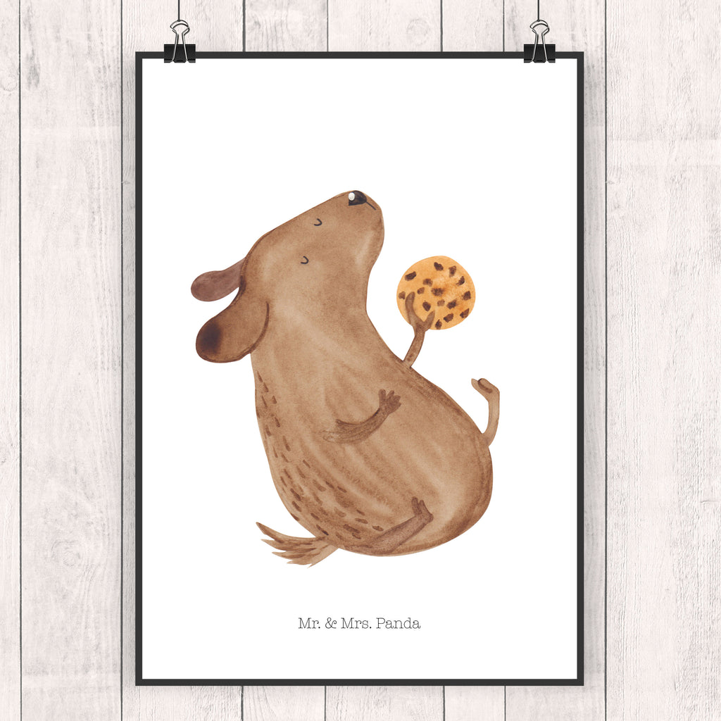 Poster Hund Keks Poster, Wandposter, Bild, Wanddeko, Küchenposter, Kinderposter, Wanddeko Bild, Raumdekoration, Wanddekoration, Handgemaltes Poster, Mr. & Mrs. Panda Poster, Designposter, Kunstdruck, Posterdruck, Hund, Hundemotiv, Haustier, Hunderasse, Tierliebhaber, Hundebesitzer, Sprüche, Hundekekse, Leckerli, Hundeleckerli, Hundesnacks