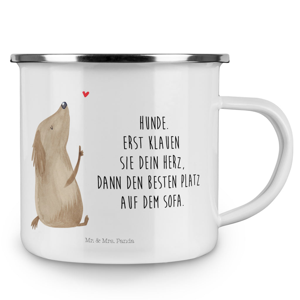 Camping Emaille Tasse Hund Liebe Campingtasse, Trinkbecher, Metalltasse, Outdoor Tasse, Emaille Trinkbecher, Blechtasse Outdoor, Emaille Campingbecher, Edelstahl Trinkbecher, Metalltasse für Camping, Kaffee Blechtasse, Camping Tasse Metall, Hund, Hundemotiv, Haustier, Hunderasse, Tierliebhaber, Hundebesitzer, Sprüche, Liebe, Hundeglück, Hundeliebe, Hunde, Frauchen