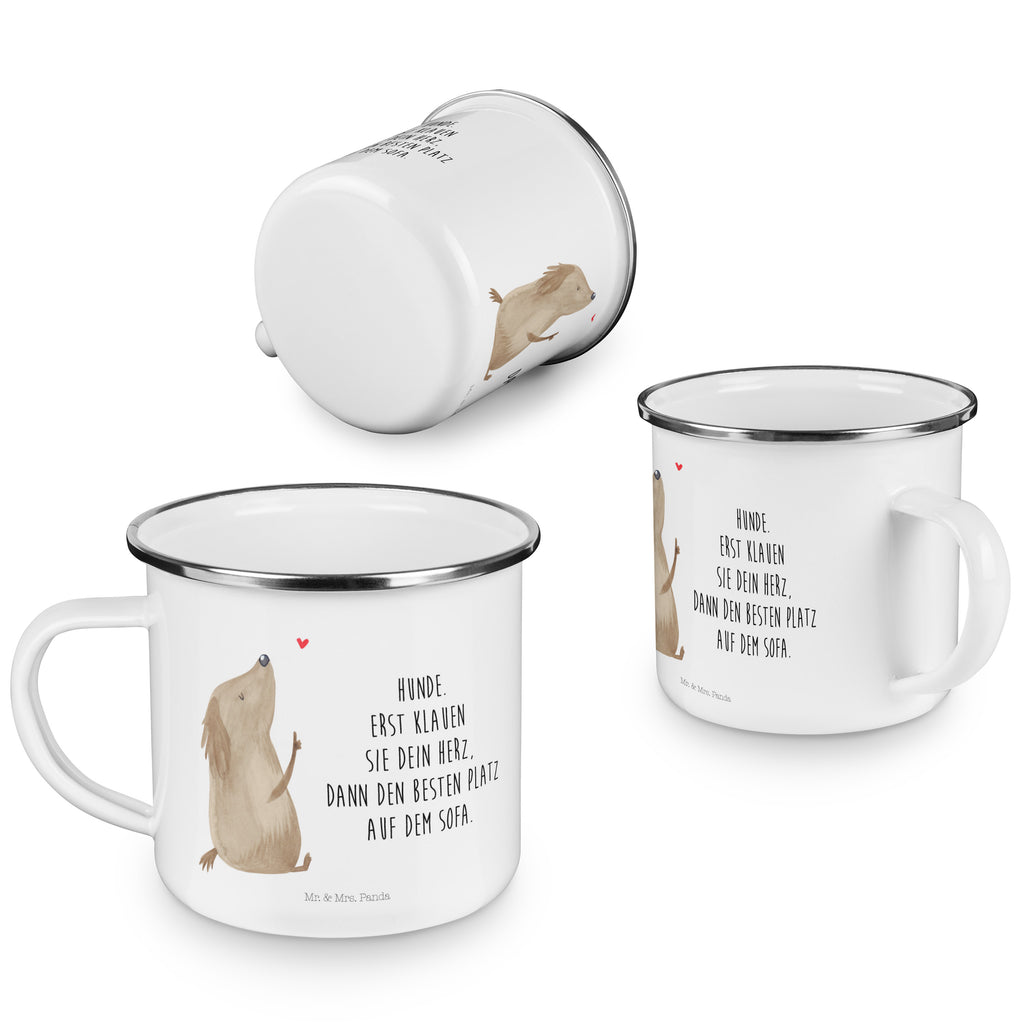 Camping Emaille Tasse Hund Liebe Campingtasse, Trinkbecher, Metalltasse, Outdoor Tasse, Emaille Trinkbecher, Blechtasse Outdoor, Emaille Campingbecher, Edelstahl Trinkbecher, Metalltasse für Camping, Kaffee Blechtasse, Camping Tasse Metall, Hund, Hundemotiv, Haustier, Hunderasse, Tierliebhaber, Hundebesitzer, Sprüche, Liebe, Hundeglück, Hundeliebe, Hunde, Frauchen