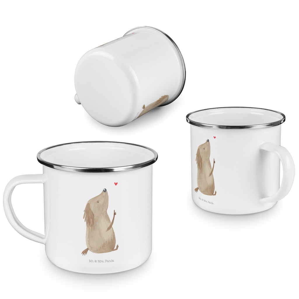 Camping Emaille Tasse Hund Liebe Campingtasse, Trinkbecher, Metalltasse, Outdoor Tasse, Emaille Trinkbecher, Blechtasse Outdoor, Emaille Campingbecher, Edelstahl Trinkbecher, Metalltasse für Camping, Kaffee Blechtasse, Camping Tasse Metall, Hund, Hundemotiv, Haustier, Hunderasse, Tierliebhaber, Hundebesitzer, Sprüche, Liebe, Hundeglück, Hundeliebe, Hunde, Frauchen