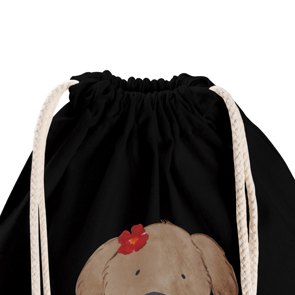 Sportbeutel Hund Hundedame Turnbeutel, Beutel, Sporttasche, Tasche, Stoffbeutel, Hund, Hundemotiv, Haustier, Hunderasse, Tierliebhaber, Hundebesitzer, Sprüche, Hunde, Hundeliebe, Hundeglück, Liebe, Frauchen