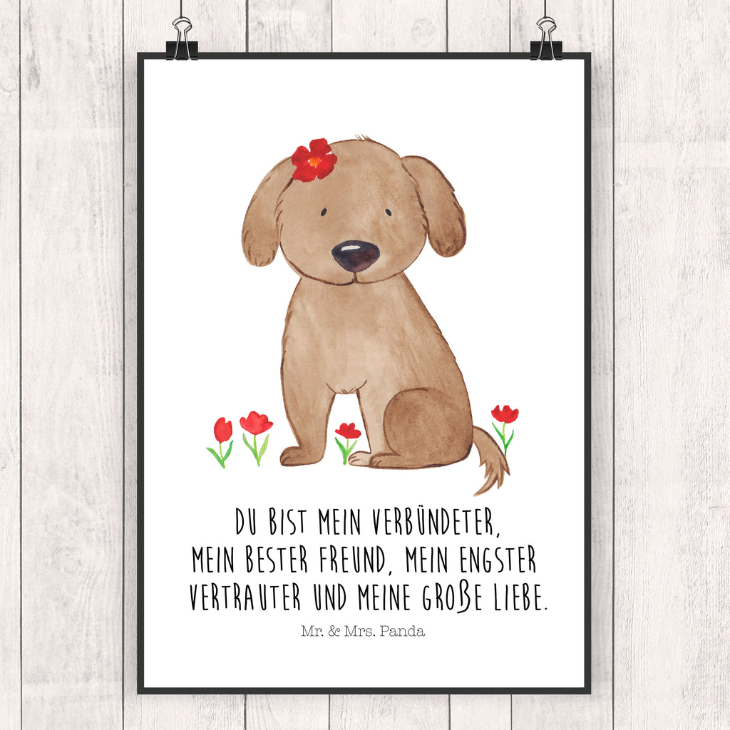 Poster Hund Hundedame Poster, Wandposter, Bild, Wanddeko, Küchenposter, Kinderposter, Wanddeko Bild, Raumdekoration, Wanddekoration, Handgemaltes Poster, Mr. & Mrs. Panda Poster, Designposter, Kunstdruck, Posterdruck, Hund, Hundemotiv, Haustier, Hunderasse, Tierliebhaber, Hundebesitzer, Sprüche, Hunde, Hundeliebe, Hundeglück, Liebe, Frauchen