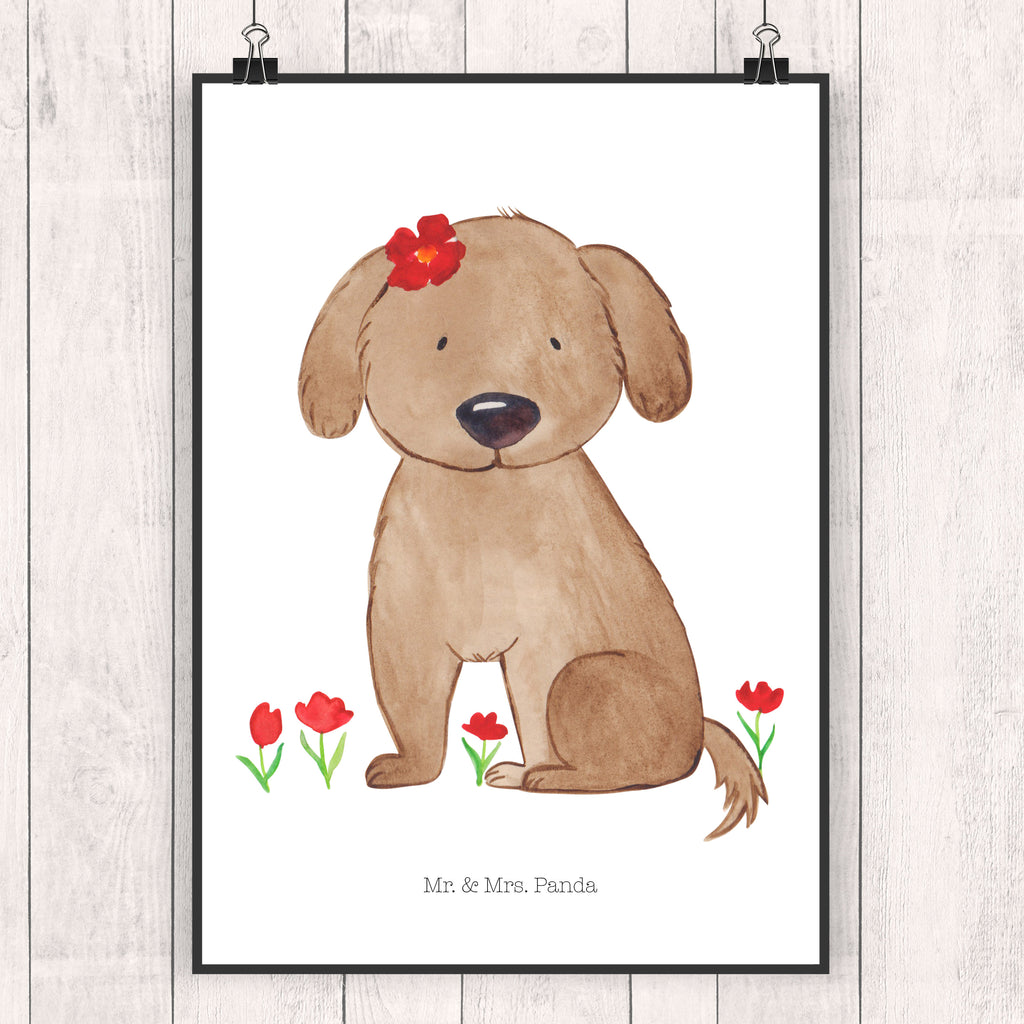 Poster Hund Hundedame Poster, Wandposter, Bild, Wanddeko, Küchenposter, Kinderposter, Wanddeko Bild, Raumdekoration, Wanddekoration, Handgemaltes Poster, Mr. & Mrs. Panda Poster, Designposter, Kunstdruck, Posterdruck, Hund, Hundemotiv, Haustier, Hunderasse, Tierliebhaber, Hundebesitzer, Sprüche, Hunde, Hundeliebe, Hundeglück, Liebe, Frauchen