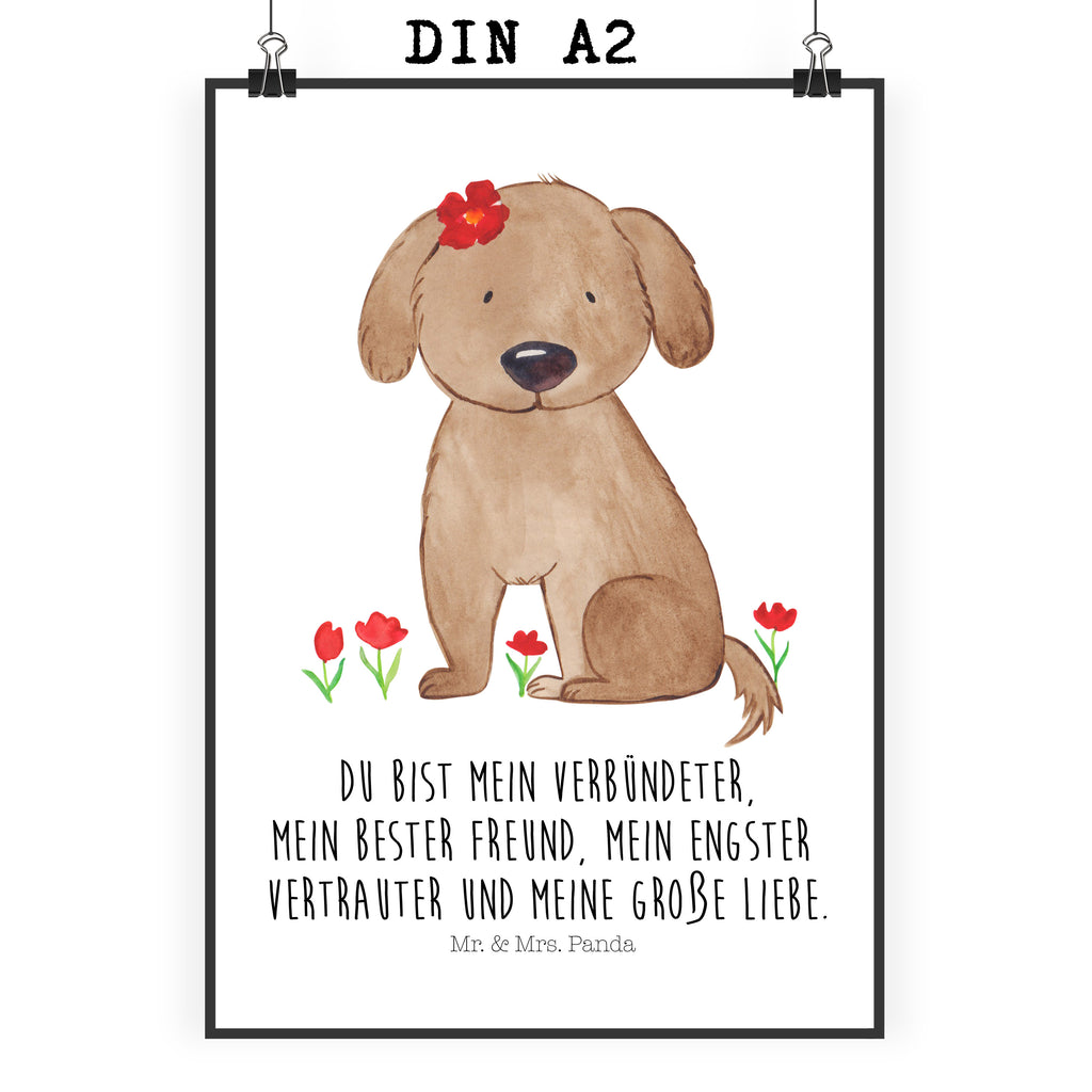 Poster Hund Hundedame Poster, Wandposter, Bild, Wanddeko, Küchenposter, Kinderposter, Wanddeko Bild, Raumdekoration, Wanddekoration, Handgemaltes Poster, Mr. & Mrs. Panda Poster, Designposter, Kunstdruck, Posterdruck, Hund, Hundemotiv, Haustier, Hunderasse, Tierliebhaber, Hundebesitzer, Sprüche, Hunde, Hundeliebe, Hundeglück, Liebe, Frauchen