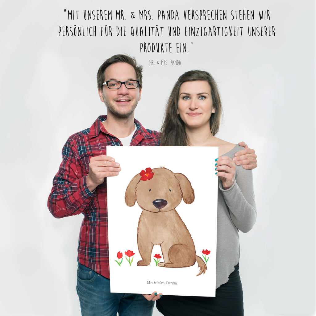 Poster Hund Hundedame Poster, Wandposter, Bild, Wanddeko, Küchenposter, Kinderposter, Wanddeko Bild, Raumdekoration, Wanddekoration, Handgemaltes Poster, Mr. & Mrs. Panda Poster, Designposter, Kunstdruck, Posterdruck, Hund, Hundemotiv, Haustier, Hunderasse, Tierliebhaber, Hundebesitzer, Sprüche, Hunde, Hundeliebe, Hundeglück, Liebe, Frauchen