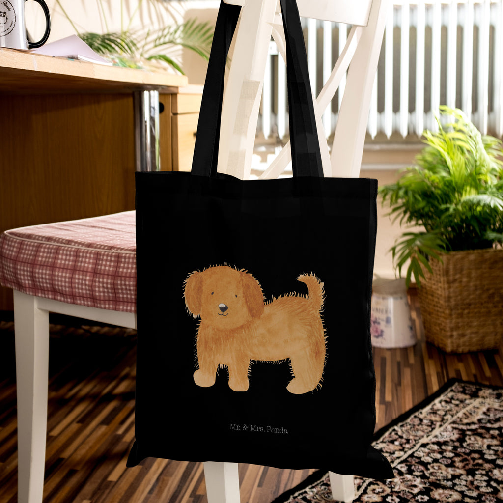 Tragetasche Hund flauschig Beuteltasche, Beutel, Einkaufstasche, Jutebeutel, Stoffbeutel, Hund, Hundemotiv, Haustier, Hunderasse, Tierliebhaber, Hundebesitzer, Sprüche, Hunde, Frauchen, Hundemama, Hundeliebe