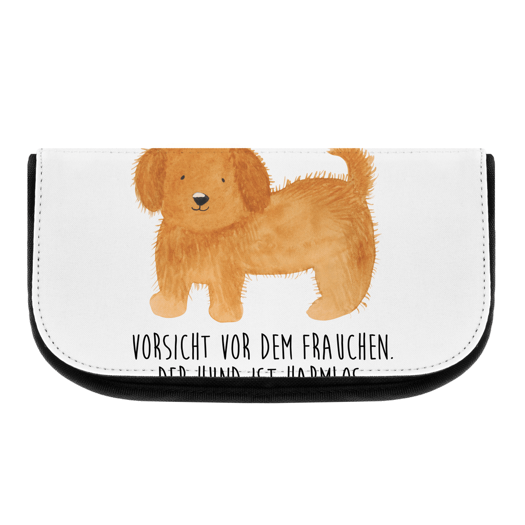 Kosmetiktasche Hund flauschig Kosmetikbeutel, Kulturtasche, Kulturbeutel, Schminktasche, Make-Up Tasche, Hund, Hundemotiv, Haustier, Hunderasse, Tierliebhaber, Hundebesitzer, Sprüche, Hunde, Frauchen, Hundemama, Hundeliebe