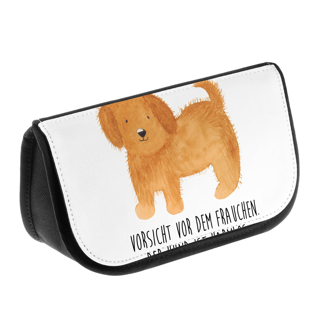 Kosmetiktasche Hund flauschig Kosmetikbeutel, Kulturtasche, Kulturbeutel, Schminktasche, Make-Up Tasche, Hund, Hundemotiv, Haustier, Hunderasse, Tierliebhaber, Hundebesitzer, Sprüche, Hunde, Frauchen, Hundemama, Hundeliebe