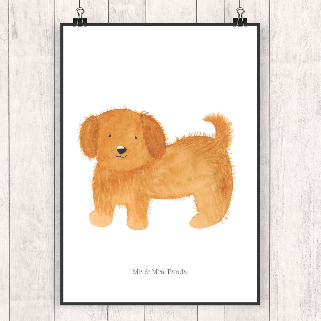 Poster Hund flauschig Poster, Wandposter, Bild, Wanddeko, Küchenposter, Kinderposter, Wanddeko Bild, Raumdekoration, Wanddekoration, Handgemaltes Poster, Mr. & Mrs. Panda Poster, Designposter, Kunstdruck, Posterdruck, Hund, Hundemotiv, Haustier, Hunderasse, Tierliebhaber, Hundebesitzer, Sprüche, Hunde, Frauchen, Hundemama, Hundeliebe