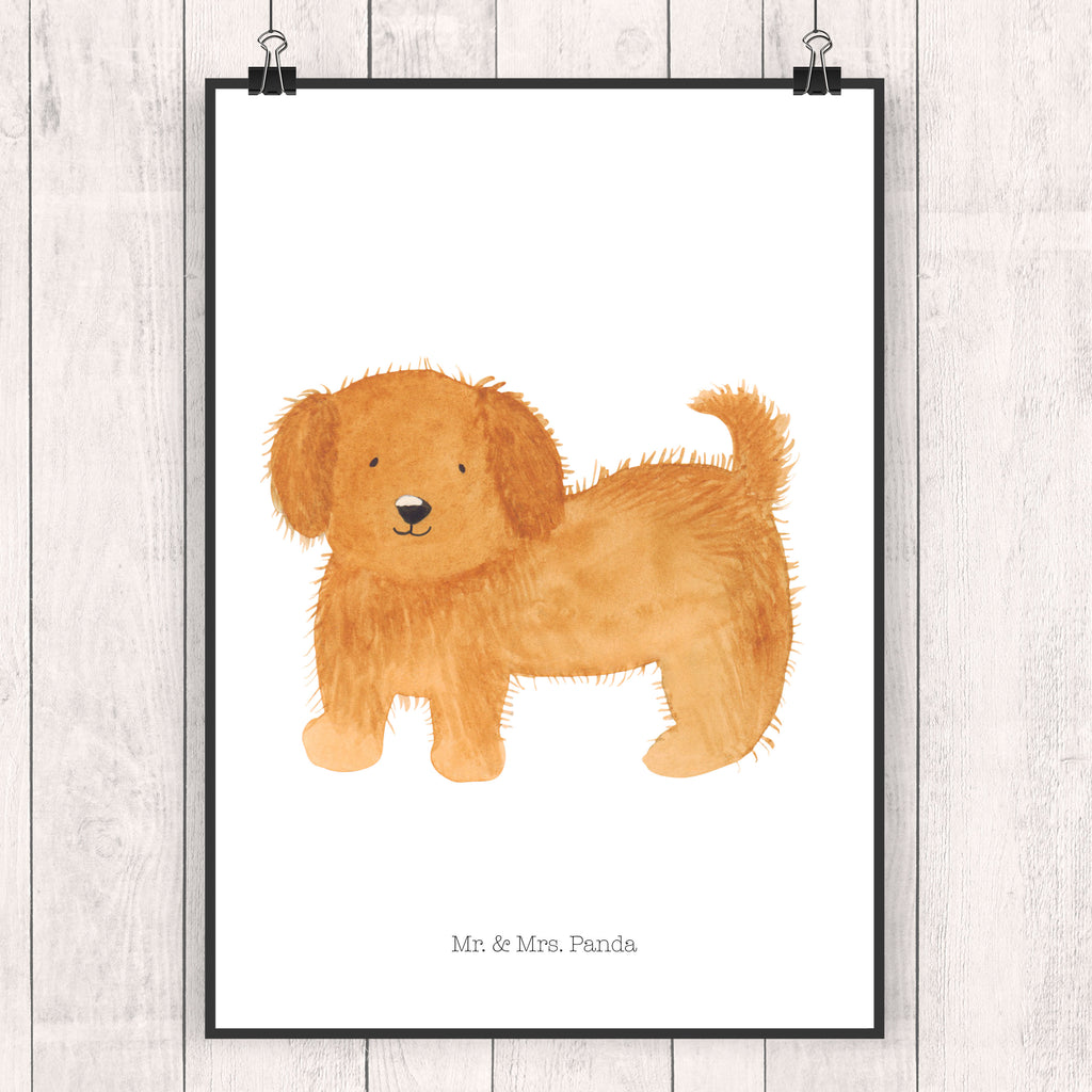 Poster Hund flauschig Poster, Wandposter, Bild, Wanddeko, Küchenposter, Kinderposter, Wanddeko Bild, Raumdekoration, Wanddekoration, Handgemaltes Poster, Mr. & Mrs. Panda Poster, Designposter, Kunstdruck, Posterdruck, Hund, Hundemotiv, Haustier, Hunderasse, Tierliebhaber, Hundebesitzer, Sprüche, Hunde, Frauchen, Hundemama, Hundeliebe