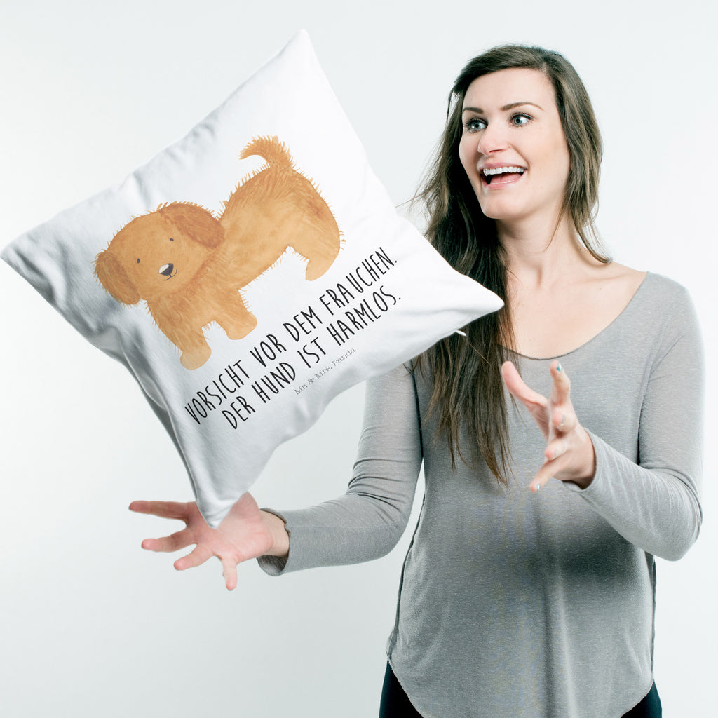 40x40 Kissen Hund flauschig Kissenhülle, Kopfkissen, Sofakissen, Dekokissen, Motivkissen, Hund, Hundemotiv, Haustier, Hunderasse, Tierliebhaber, Hundebesitzer, Sprüche, Hunde, Frauchen, Hundemama, Hundeliebe