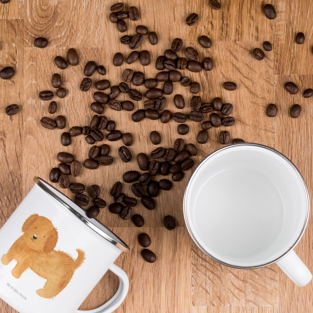 Camping Emaille Tasse Hund flauschig Campingtasse, Trinkbecher, Metalltasse, Outdoor Tasse, Emaille Trinkbecher, Blechtasse Outdoor, Emaille Campingbecher, Edelstahl Trinkbecher, Metalltasse für Camping, Kaffee Blechtasse, Camping Tasse Metall, Hund, Hundemotiv, Haustier, Hunderasse, Tierliebhaber, Hundebesitzer, Sprüche, Hunde, Frauchen, Hundemama, Hundeliebe