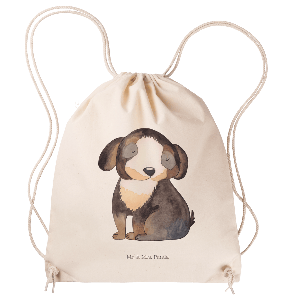 Sportbeutel Hund entspannt Turnbeutel, Beutel, Sporttasche, Tasche, Stoffbeutel, Hund, Hundemotiv, Haustier, Hunderasse, Tierliebhaber, Hundebesitzer, Sprüche, schwarzer Hund, Hundeliebe, Liebe, Hundeglück
