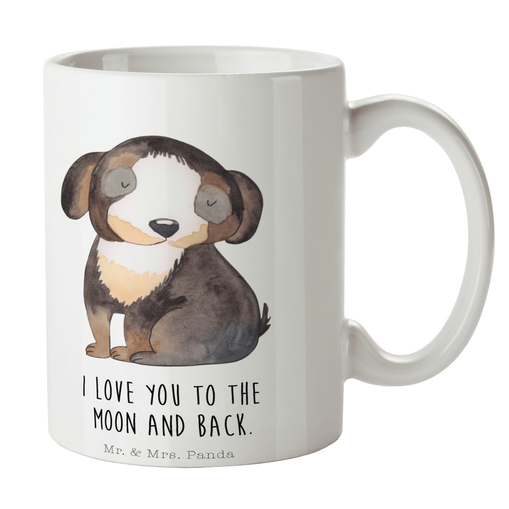 Tasse Hund entspannt Hund, schwarzer Hund, Hundeliebe, Liebe, Hundeglück Becher, Kaffeetasse, Kaffeebecher, Tee, Frühstück, Büro  Hund, Hundemotiv, Haustier, Hunderasse, Tierliebhaber, Hundebesitzer, Sprüche