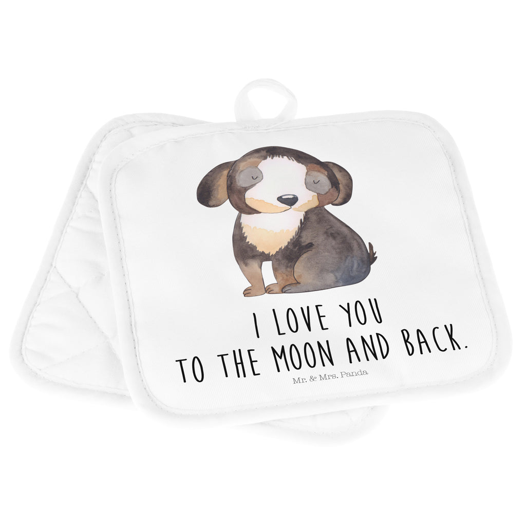 2er Set Topflappen  Hund entspannt Topflappen, Topfuntersetzer, Ofenhandschuh, Topflappen Set, Topflappen lustig, Topflappen mit Spruch, Hund, Hundemotiv, Haustier, Hunderasse, Tierliebhaber, Hundebesitzer, Sprüche, schwarzer Hund, Hundeliebe, Liebe, Hundeglück