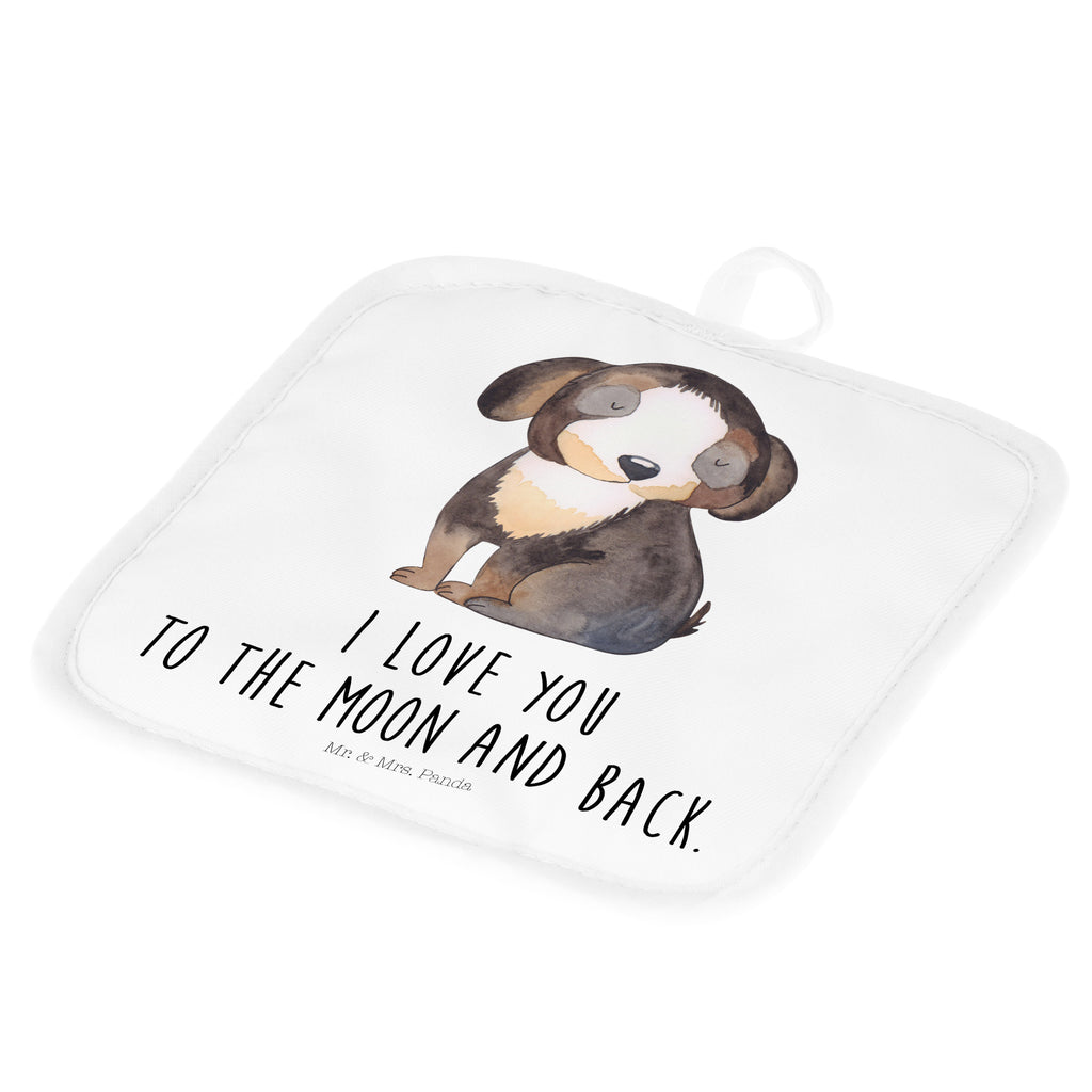 2er Set Topflappen  Hund entspannt Topflappen, Topfuntersetzer, Ofenhandschuh, Topflappen Set, Topflappen lustig, Topflappen mit Spruch, Hund, Hundemotiv, Haustier, Hunderasse, Tierliebhaber, Hundebesitzer, Sprüche, schwarzer Hund, Hundeliebe, Liebe, Hundeglück