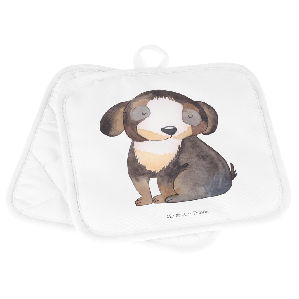 2er Set Topflappen  Hund entspannt Topflappen, Topfuntersetzer, Ofenhandschuh, Topflappen Set, Topflappen lustig, Topflappen mit Spruch, Hund, Hundemotiv, Haustier, Hunderasse, Tierliebhaber, Hundebesitzer, Sprüche, schwarzer Hund, Hundeliebe, Liebe, Hundeglück