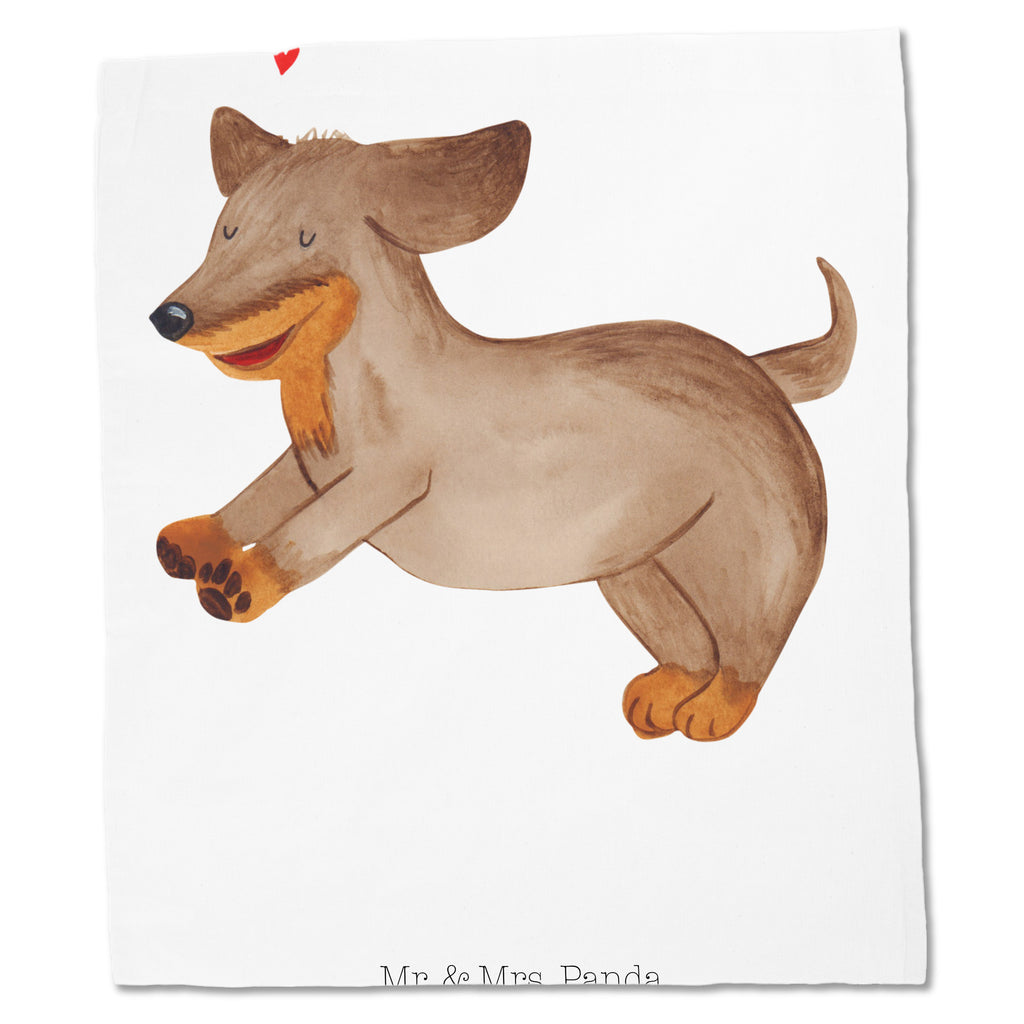 Tragetasche Hund Dackel fröhlich Beuteltasche, Beutel, Einkaufstasche, Jutebeutel, Stoffbeutel, Hund, Hundemotiv, Haustier, Hunderasse, Tierliebhaber, Hundebesitzer, Sprüche, Hunde, Dackel, Dachshund, happy dog
