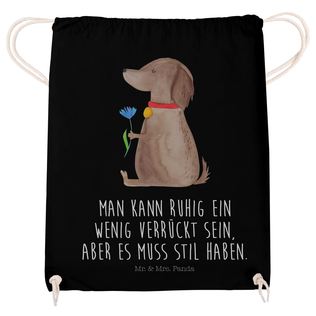Sportbeutel Hund Blume Turnbeutel, Beutel, Sporttasche, Tasche, Stoffbeutel, Hund, Hundemotiv, Haustier, Hunderasse, Tierliebhaber, Hundebesitzer, Sprüche, Hunde, Frauchen, Hundeliebe
