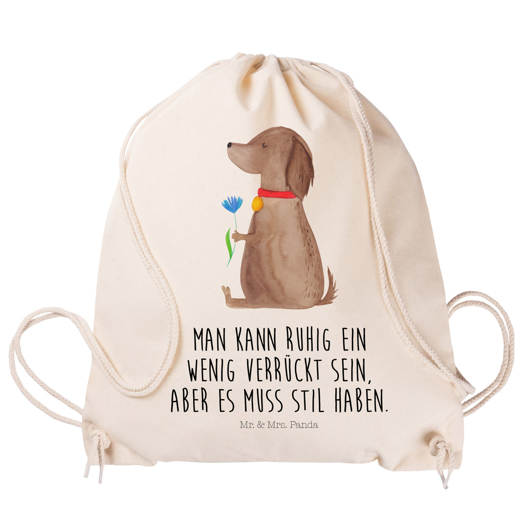 Sportbeutel Hund Blume Turnbeutel, Beutel, Sporttasche, Tasche, Stoffbeutel, Hund, Hundemotiv, Haustier, Hunderasse, Tierliebhaber, Hundebesitzer, Sprüche, Hunde, Frauchen, Hundeliebe