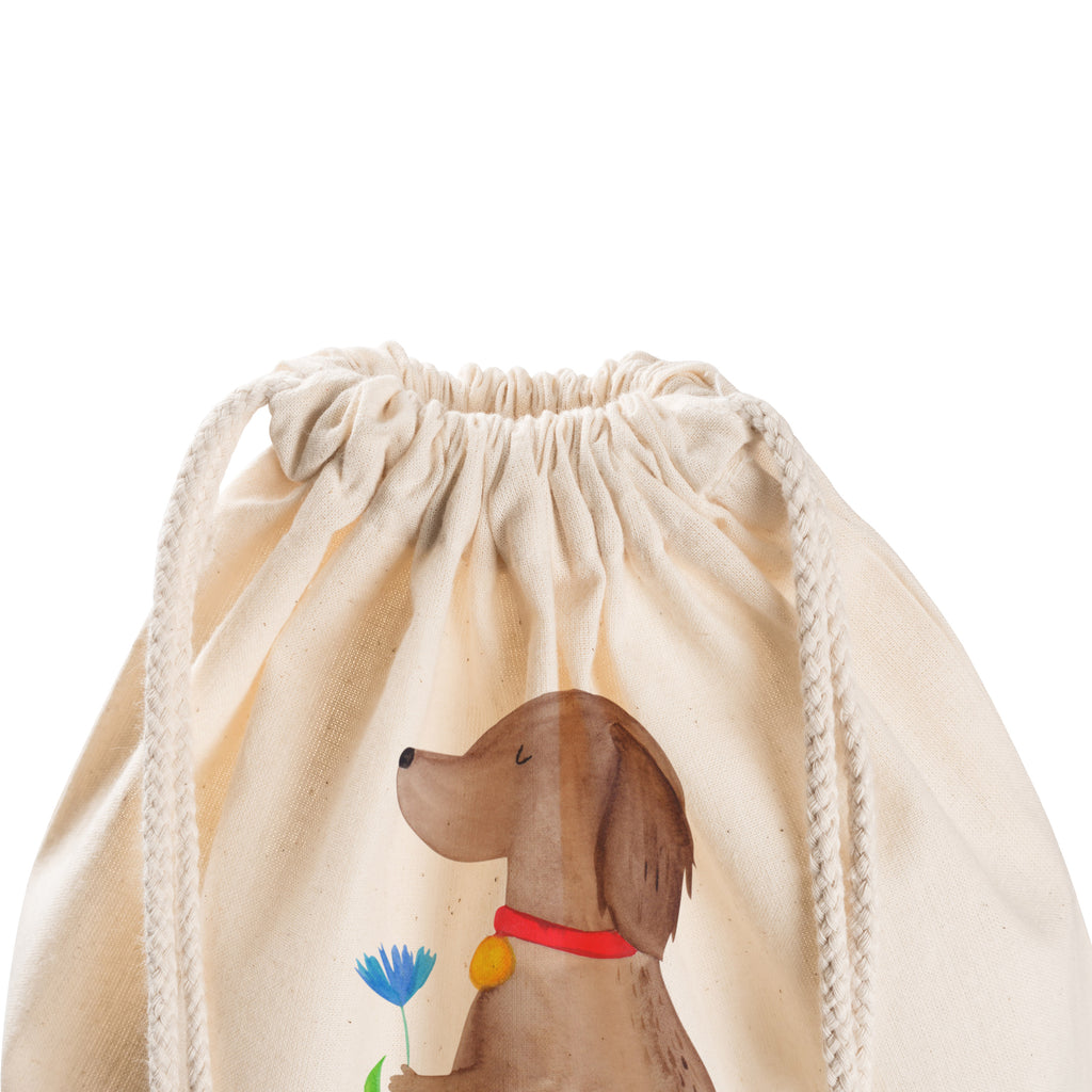 Sportbeutel Hund Blume Turnbeutel, Beutel, Sporttasche, Tasche, Stoffbeutel, Hund, Hundemotiv, Haustier, Hunderasse, Tierliebhaber, Hundebesitzer, Sprüche, Hunde, Frauchen, Hundeliebe