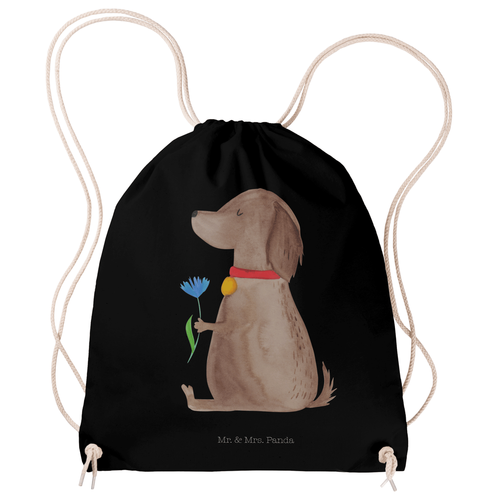 Sportbeutel Hund Blume Turnbeutel, Beutel, Sporttasche, Tasche, Stoffbeutel, Hund, Hundemotiv, Haustier, Hunderasse, Tierliebhaber, Hundebesitzer, Sprüche, Hunde, Frauchen, Hundeliebe