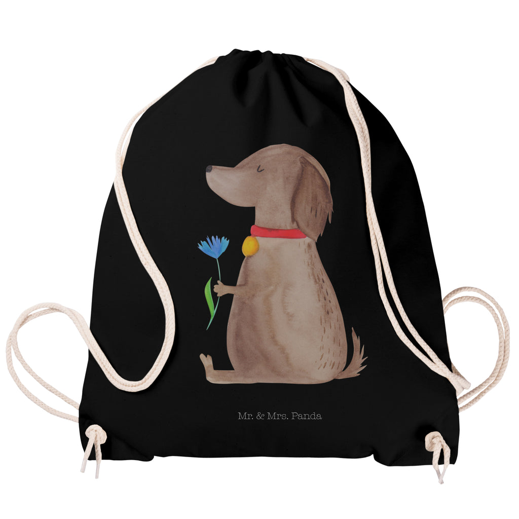 Sportbeutel Hund Blume Turnbeutel, Beutel, Sporttasche, Tasche, Stoffbeutel, Hund, Hundemotiv, Haustier, Hunderasse, Tierliebhaber, Hundebesitzer, Sprüche, Hunde, Frauchen, Hundeliebe