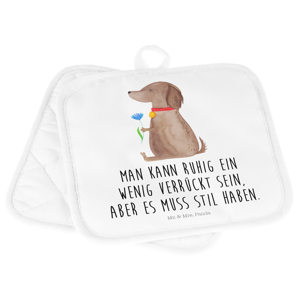 2er Set Topflappen  Hund Blume Topflappen, Topfuntersetzer, Ofenhandschuh, Topflappen Set, Topflappen lustig, Topflappen mit Spruch, Hund, Hundemotiv, Haustier, Hunderasse, Tierliebhaber, Hundebesitzer, Sprüche, Hunde, Frauchen, Hundeliebe