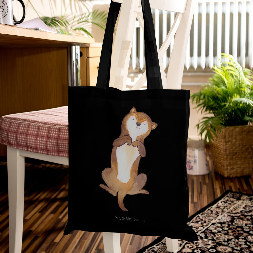 Tragetasche Hund Bauchkraulen Beuteltasche, Beutel, Einkaufstasche, Jutebeutel, Stoffbeutel, Hund, Hundemotiv, Haustier, Hunderasse, Tierliebhaber, Hundebesitzer, Sprüche, Hunde, Hundeliebe, Hundewelpe, Bauchkraulen
