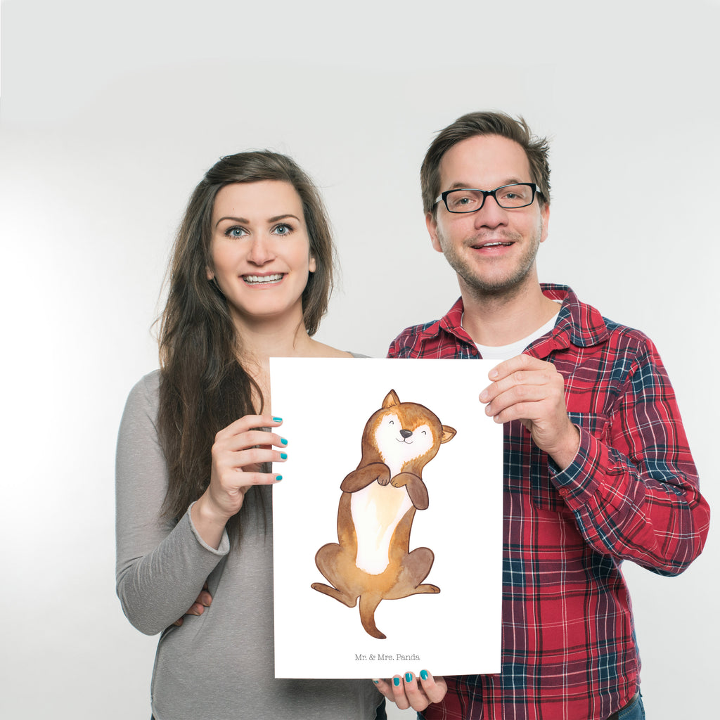 Poster Hund Bauchkraulen Poster, Wandposter, Bild, Wanddeko, Küchenposter, Kinderposter, Wanddeko Bild, Raumdekoration, Wanddekoration, Handgemaltes Poster, Mr. & Mrs. Panda Poster, Designposter, Kunstdruck, Posterdruck, Hund, Hundemotiv, Haustier, Hunderasse, Tierliebhaber, Hundebesitzer, Sprüche, Hunde, Hundeliebe, Hundewelpe, Bauchkraulen