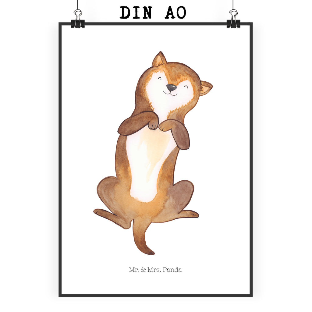 Poster Hund Bauchkraulen Poster, Wandposter, Bild, Wanddeko, Küchenposter, Kinderposter, Wanddeko Bild, Raumdekoration, Wanddekoration, Handgemaltes Poster, Mr. & Mrs. Panda Poster, Designposter, Kunstdruck, Posterdruck, Hund, Hundemotiv, Haustier, Hunderasse, Tierliebhaber, Hundebesitzer, Sprüche, Hunde, Hundeliebe, Hundewelpe, Bauchkraulen