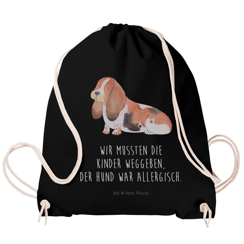 Sportbeutel Hund Basset Hound Turnbeutel, Beutel, Sporttasche, Tasche, Stoffbeutel, Hund, Hundemotiv, Haustier, Hunderasse, Tierliebhaber, Hundebesitzer, Sprüche, Basset Hound, Basset, Hundeliebe, kinderlos