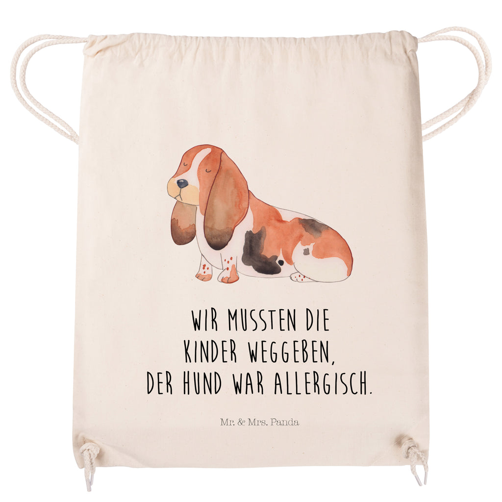 Sportbeutel Hund Basset Hound Turnbeutel, Beutel, Sporttasche, Tasche, Stoffbeutel, Hund, Hundemotiv, Haustier, Hunderasse, Tierliebhaber, Hundebesitzer, Sprüche, Basset Hound, Basset, Hundeliebe, kinderlos