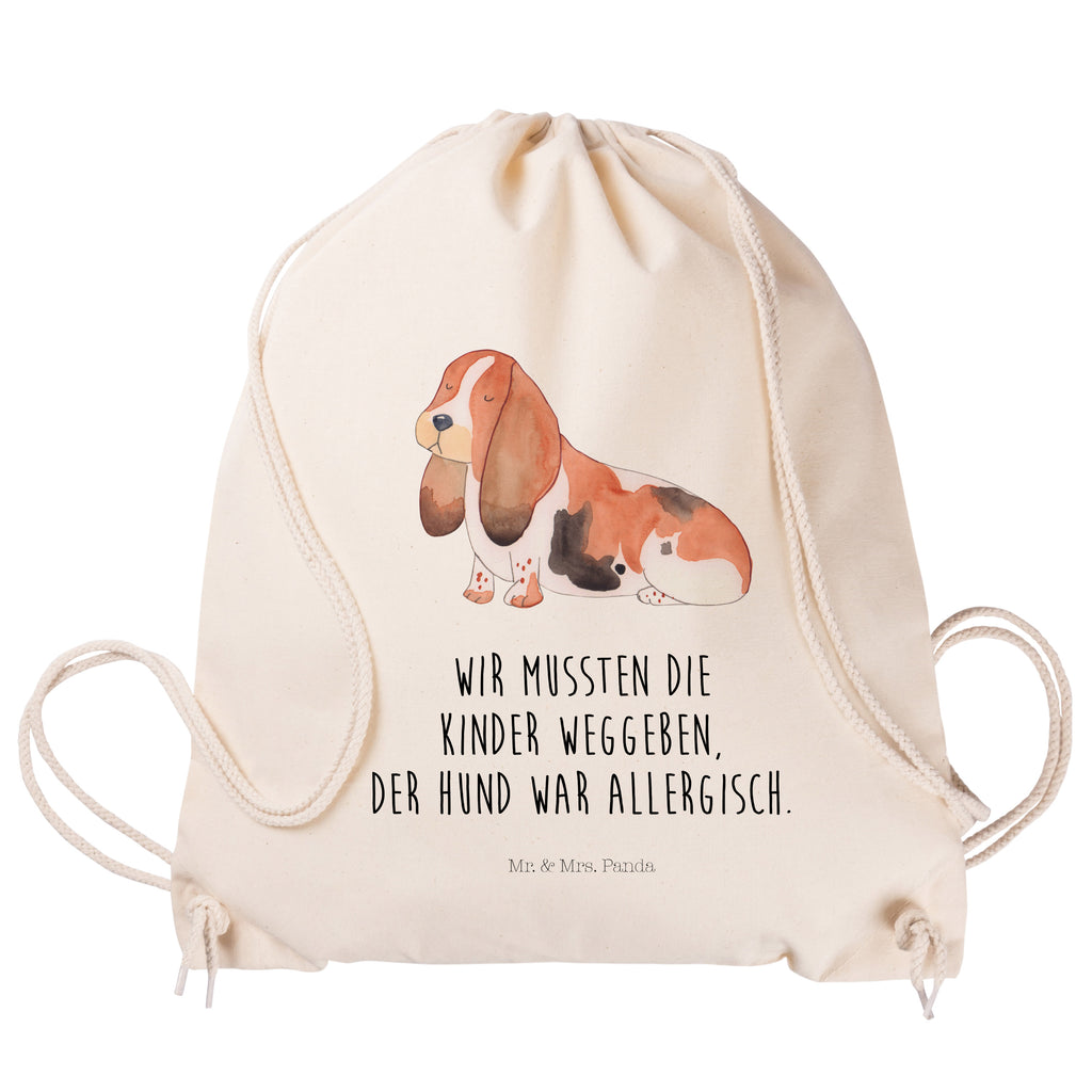 Sportbeutel Hund Basset Hound Turnbeutel, Beutel, Sporttasche, Tasche, Stoffbeutel, Hund, Hundemotiv, Haustier, Hunderasse, Tierliebhaber, Hundebesitzer, Sprüche, Basset Hound, Basset, Hundeliebe, kinderlos